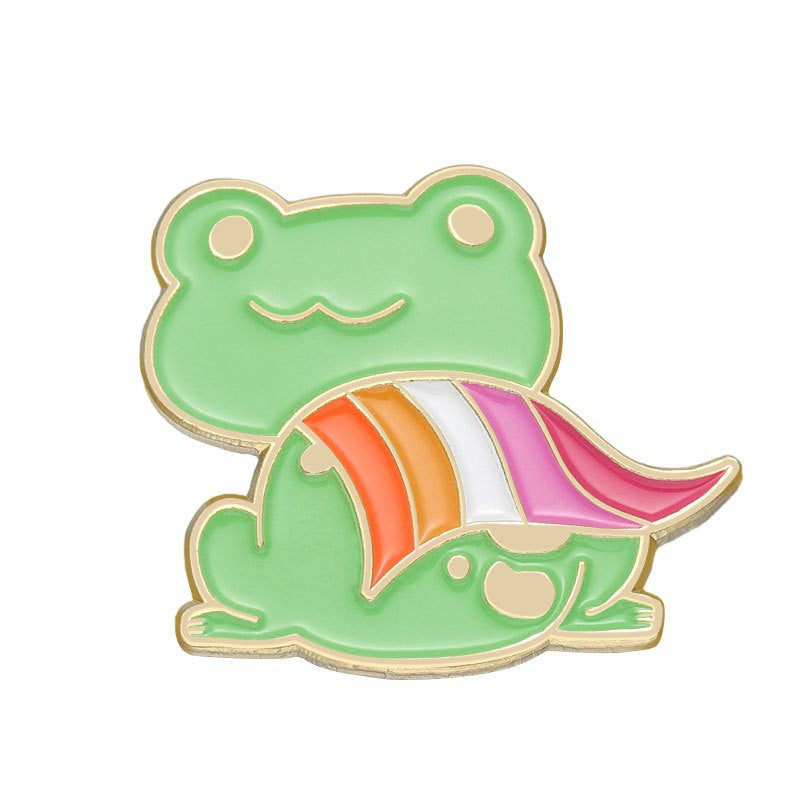 Cute & Fun Frog Animal Pin Collection | Adorable Frog Enamel Brooches