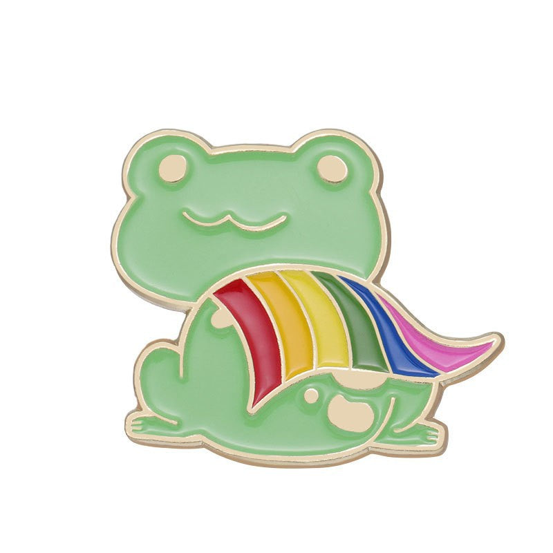 Cute & Fun Frog Animal Pin Collection | Adorable Frog Enamel Brooches