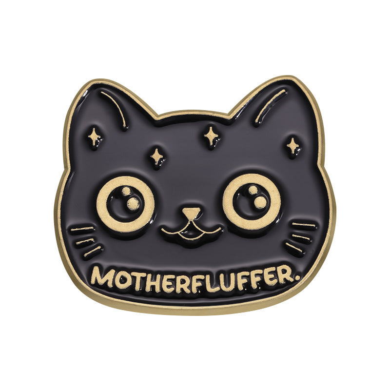 Creative Cute Book Cat Moon & Planet Enamel Pin Set | Cartoon Metal Brooch Collection | Apparel & Bag Accessories Wholesale