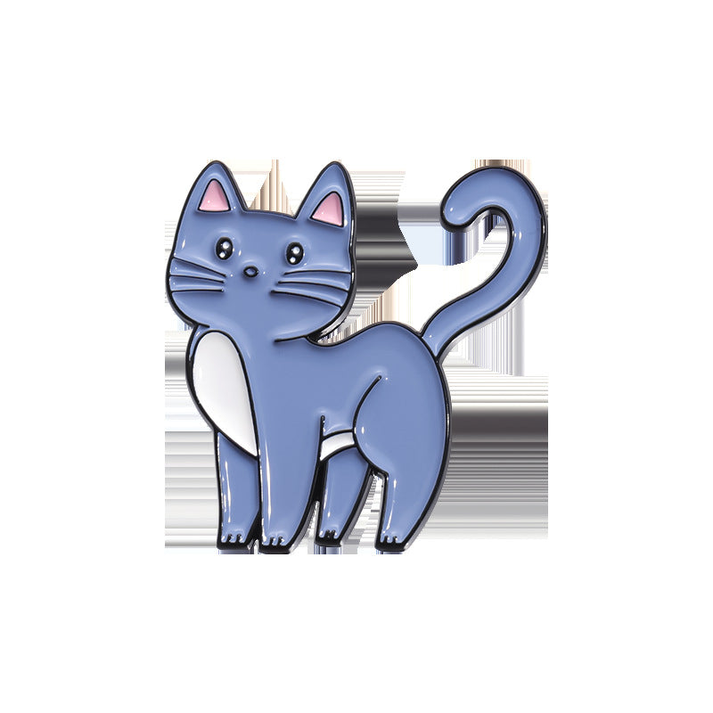 Cute & Quirky Cat and Animal Enamel Pins | Adorable Animal Brooches with Fun & Unique Designs