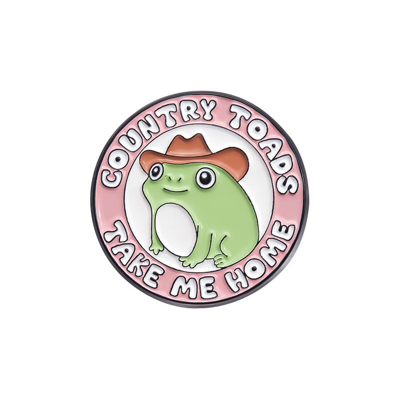 Cute & Fun Frog Animal Pin Collection | Adorable Frog Enamel Brooches