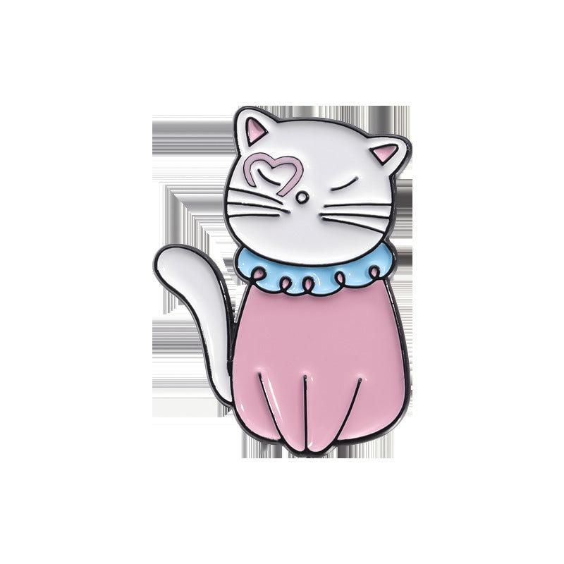 Cute & Quirky Cat and Animal Enamel Pins | Adorable Animal Brooches with Fun & Unique Designs
