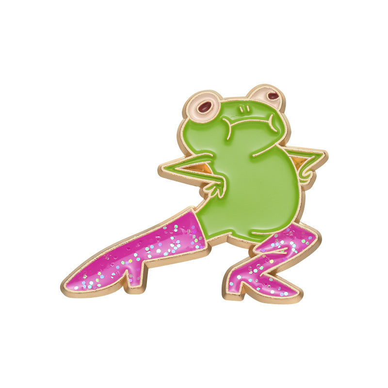 Cute & Fun Frog Animal Pin Collection | Adorable Frog Enamel Brooches