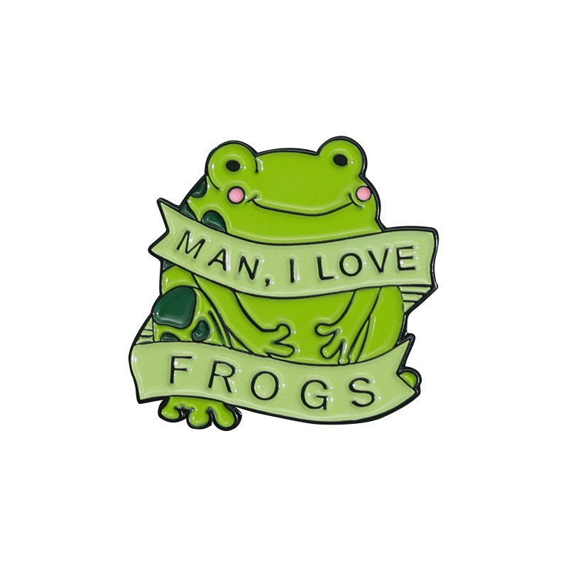 Cute & Fun Frog Animal Pin Collection | Adorable Frog Enamel Brooches