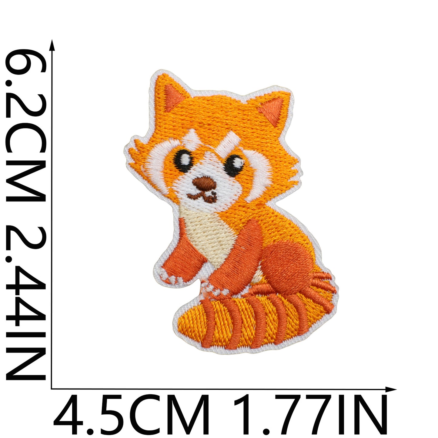 Iron-On Zoo Animals Embroidered Patch
