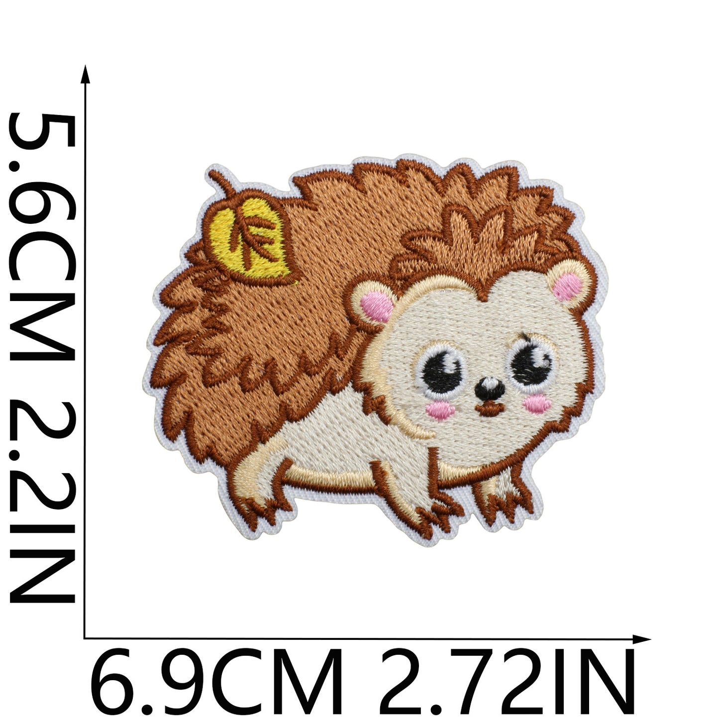 Iron-On Zoo Animals Embroidered Patch