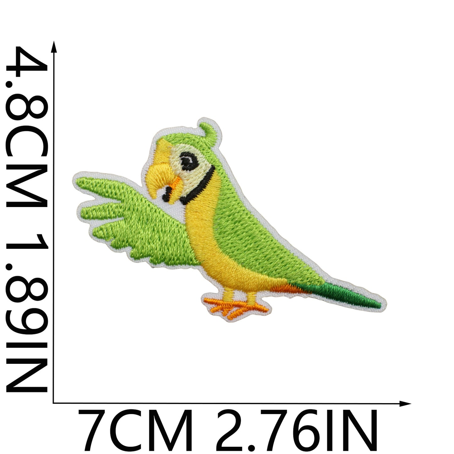 Iron-On Zoo Animals Embroidered Patch