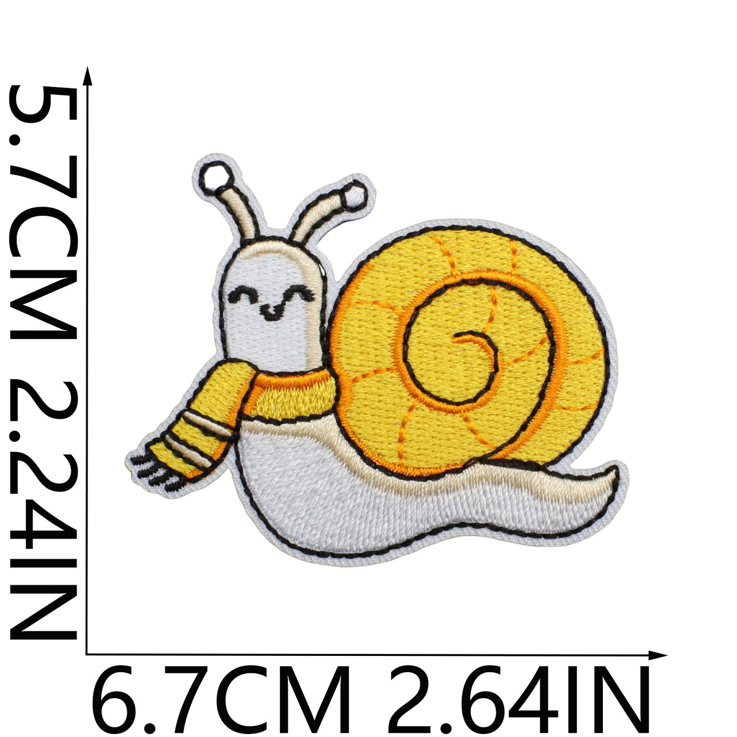 Iron-On Zoo Animals Embroidered Patch