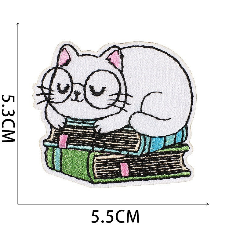 Iron-On Cute Dogs & Cats Embroidered Patch