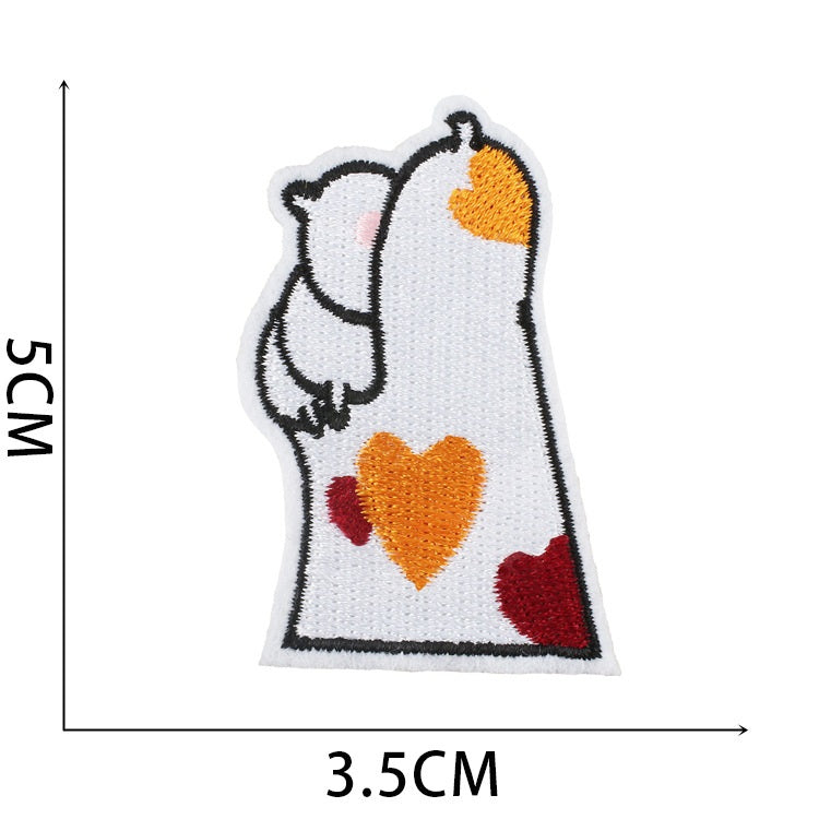 Iron-On Cute Dogs & Cats Embroidered Patch