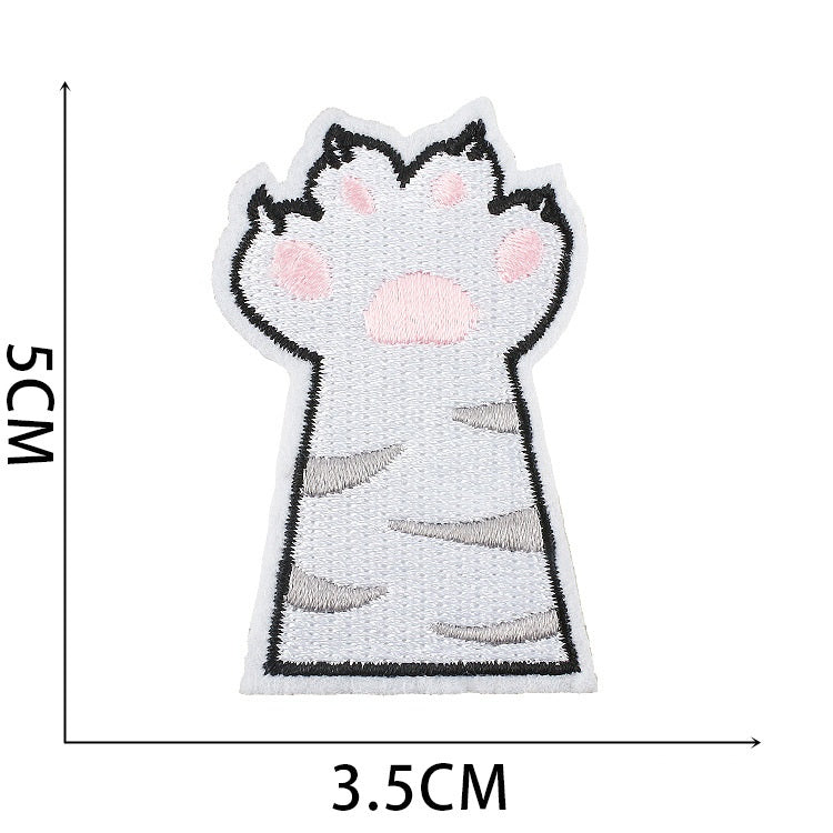 Iron-On Cute Dogs & Cats Embroidered Patch