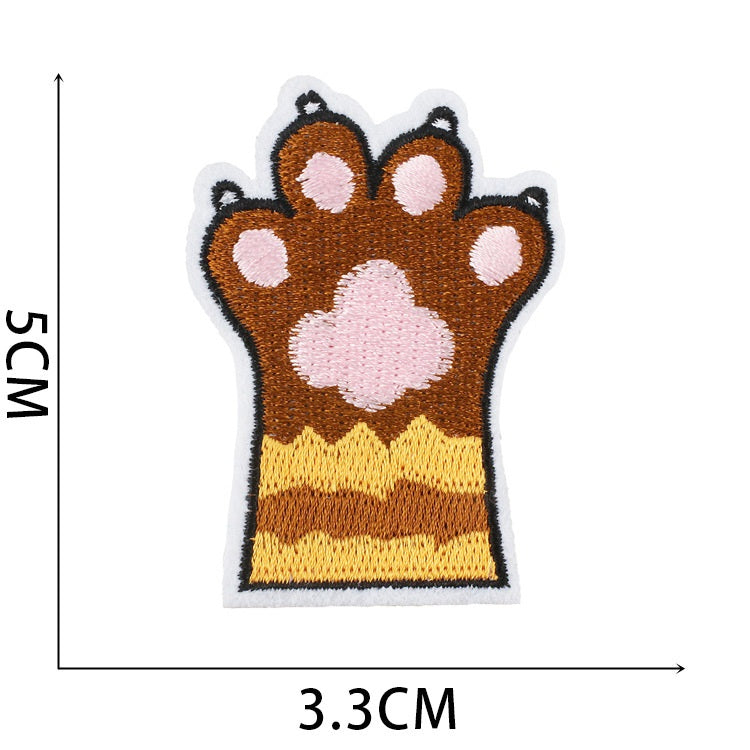 Iron-On Cute Dogs & Cats Embroidered Patch