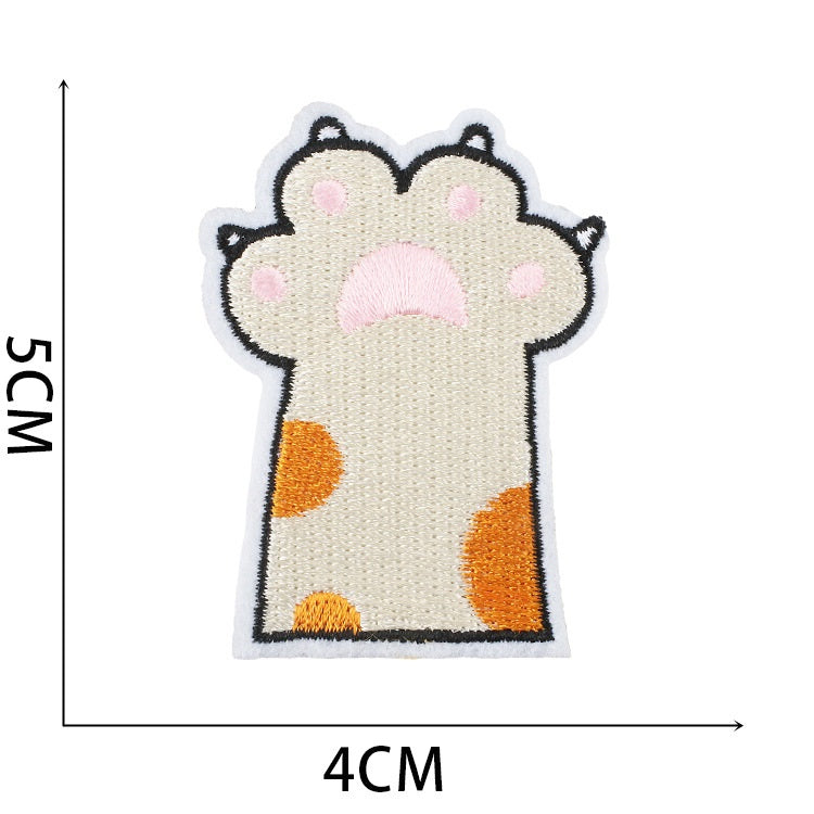 Iron-On Cute Dogs & Cats Embroidered Patch