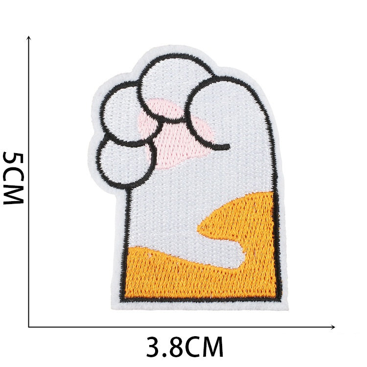 Iron-On Cute Dogs & Cats Embroidered Patch