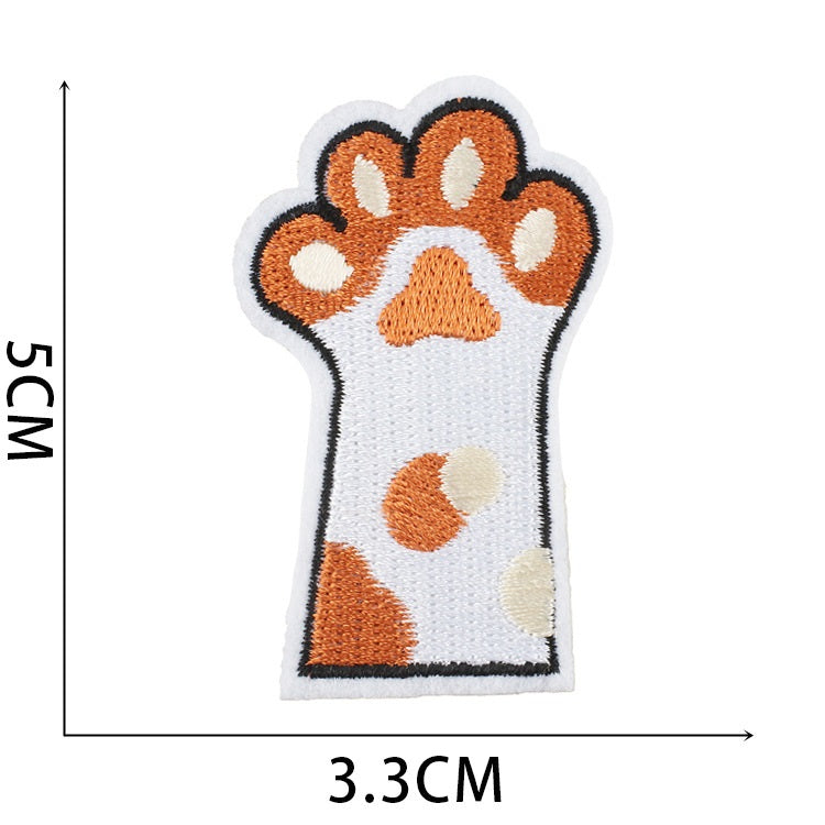 Iron-On Cute Dogs & Cats Embroidered Patch