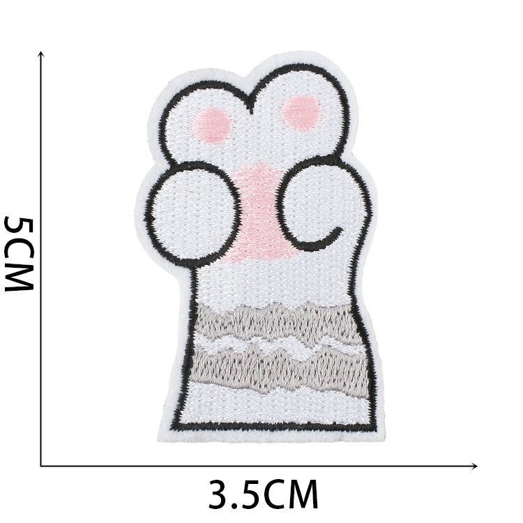 Iron-On Cute Dogs & Cats Embroidered Patch