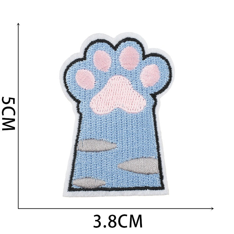 Iron-On Cute Dogs & Cats Embroidered Patch