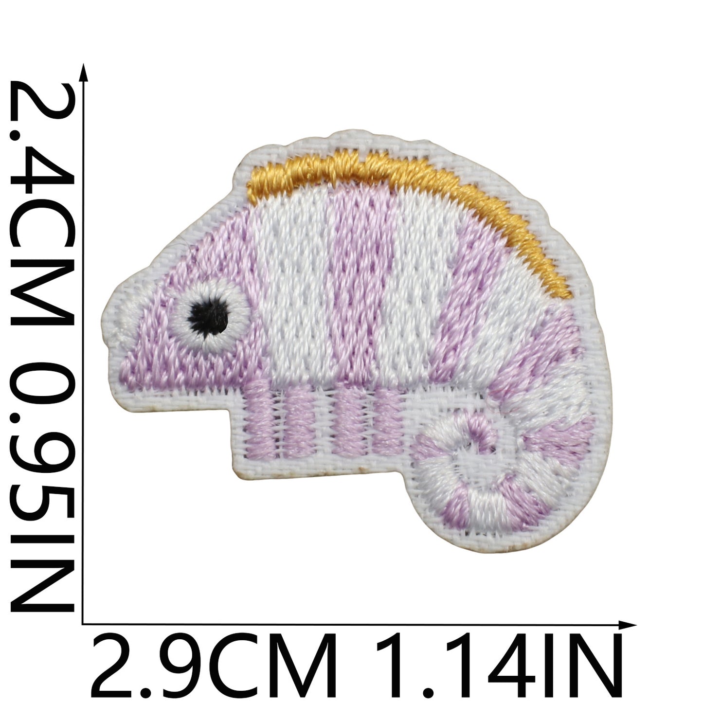 Iron-On Jungle Safari Animals Embroidered Patch