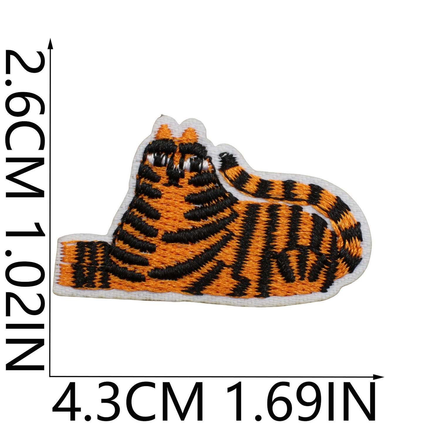 Iron-On Jungle Safari Animals Embroidered Patch