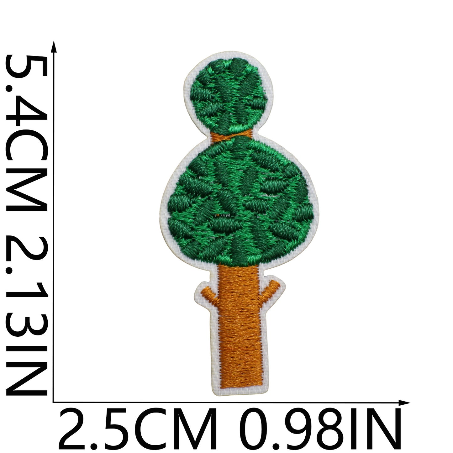 Iron-On Jungle Safari Animals Embroidered Patch