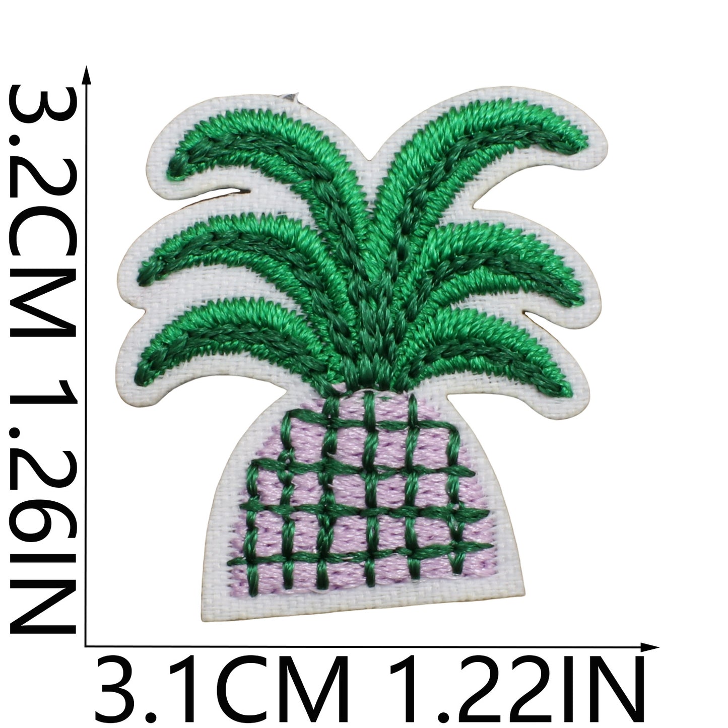 Iron-On Jungle Safari Animals Embroidered Patch