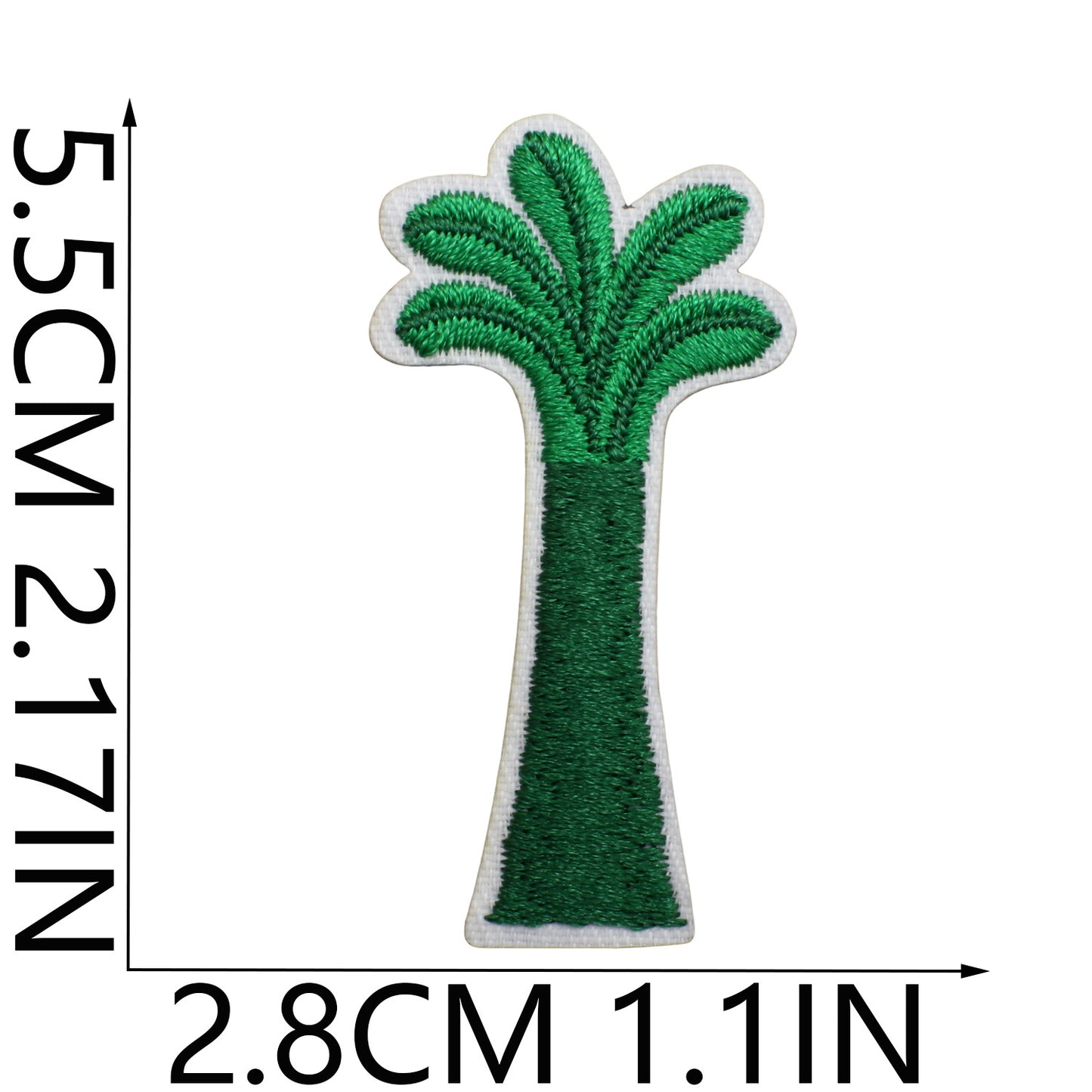 Iron-On Jungle Safari Animals Embroidered Patch