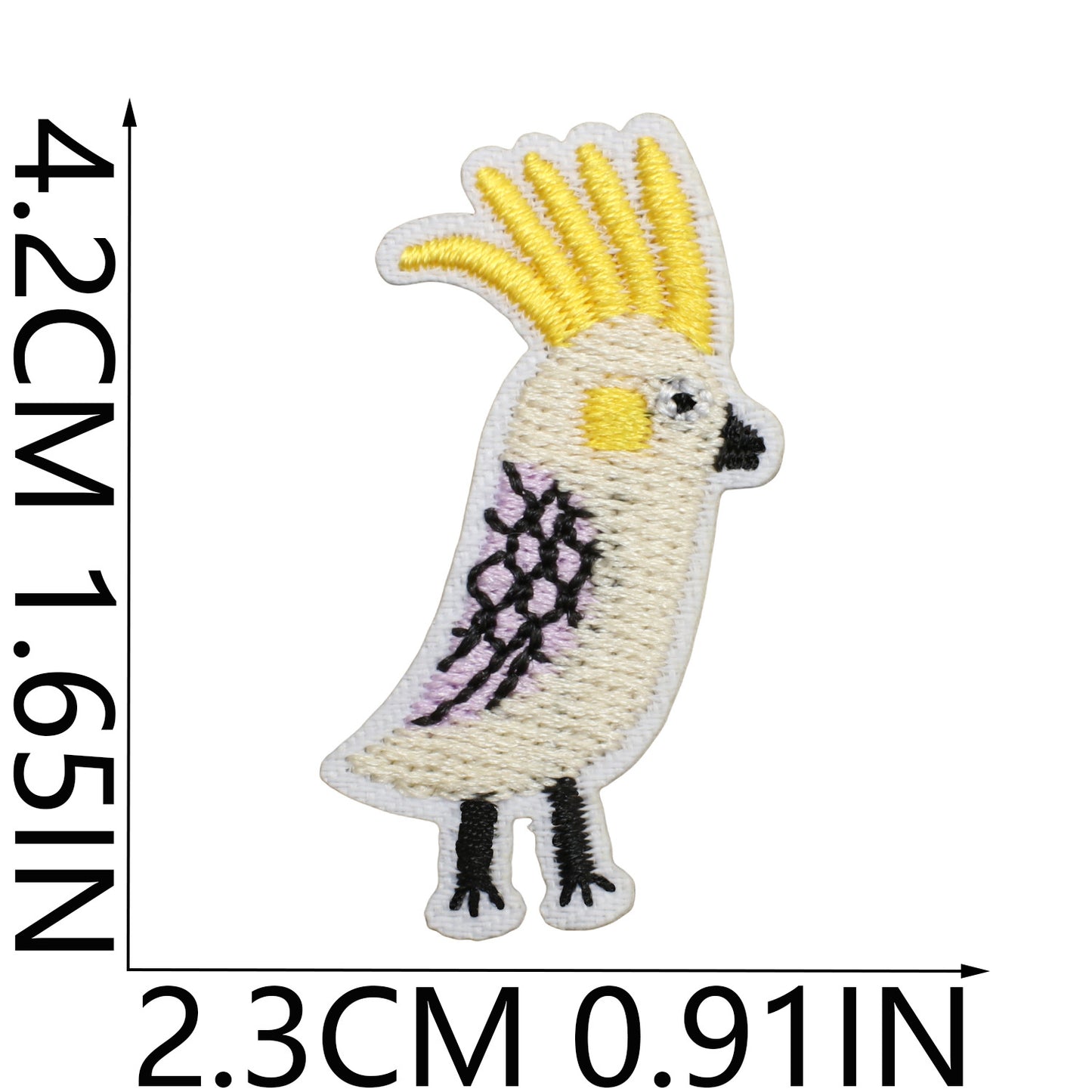 Iron-On Jungle Safari Animals Embroidered Patch
