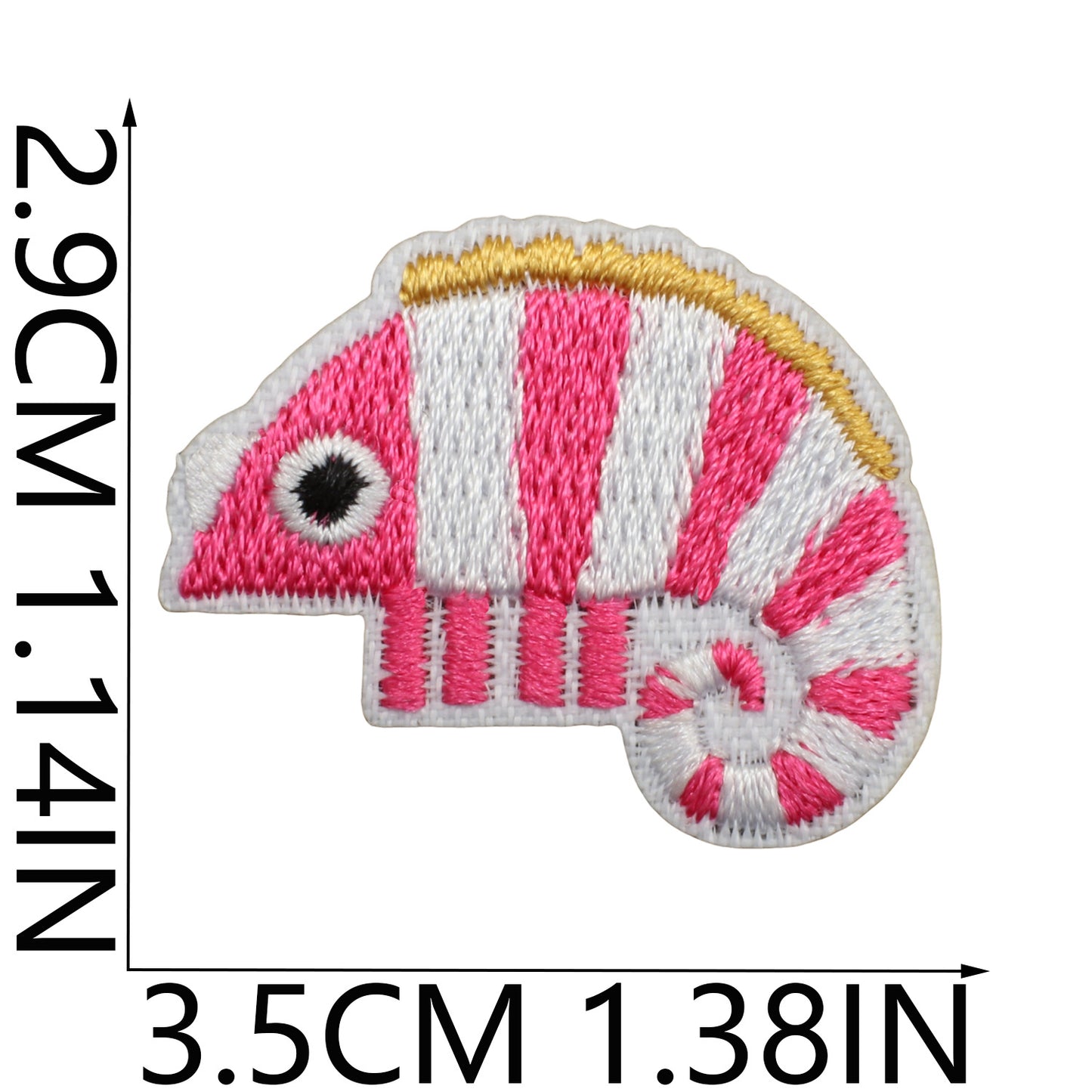 Iron-On Jungle Safari Animals Embroidered Patch