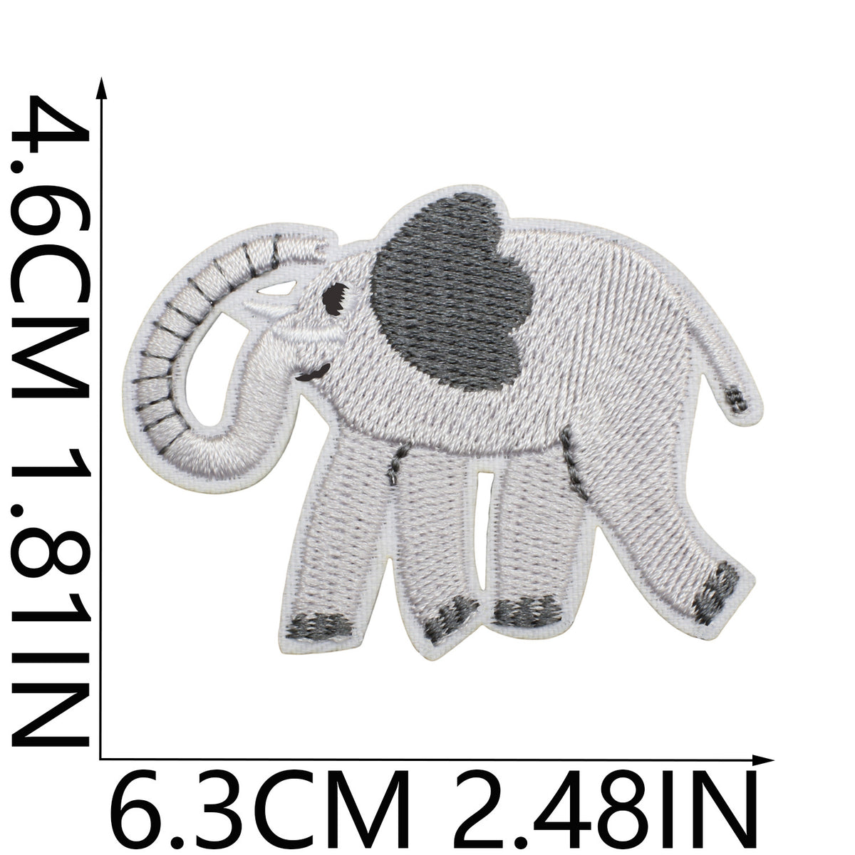 Safari Guide Patch Iron-On Jungle Safari Animals Embroidered Patch – Volmn Crafts
