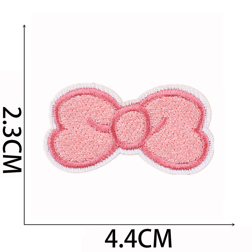 Iron-On Cute Bunny & Bear Embroidered Patch