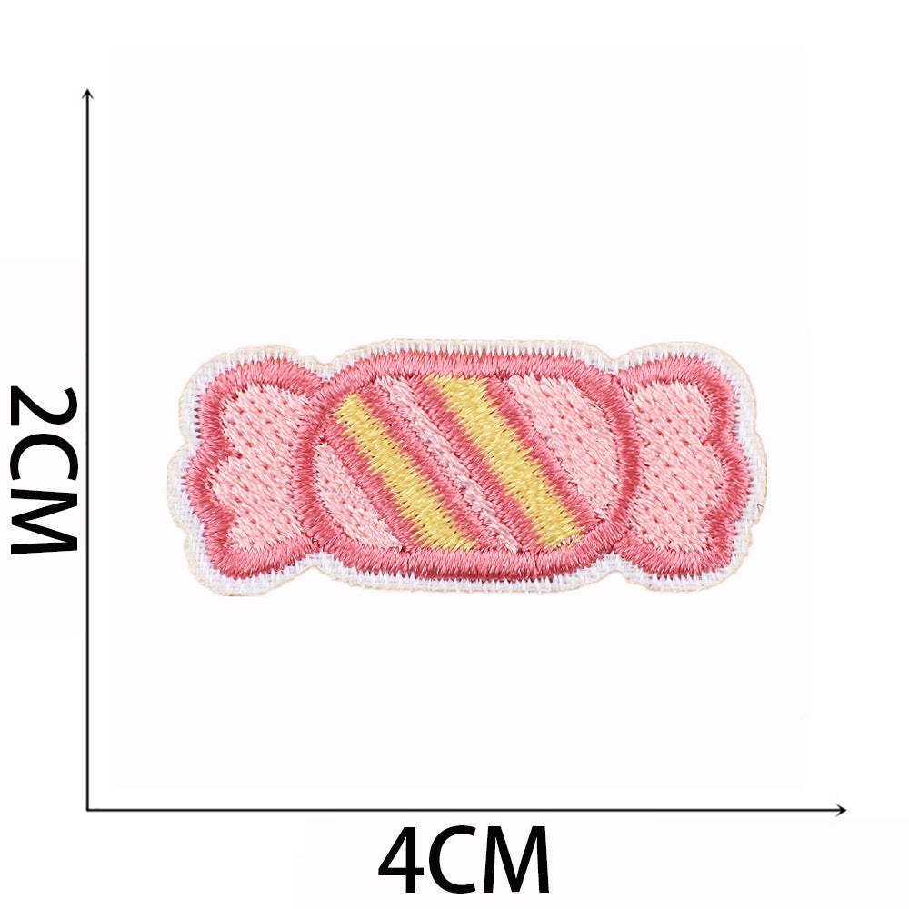 Iron-On Cute Bunny & Bear Embroidered Patch