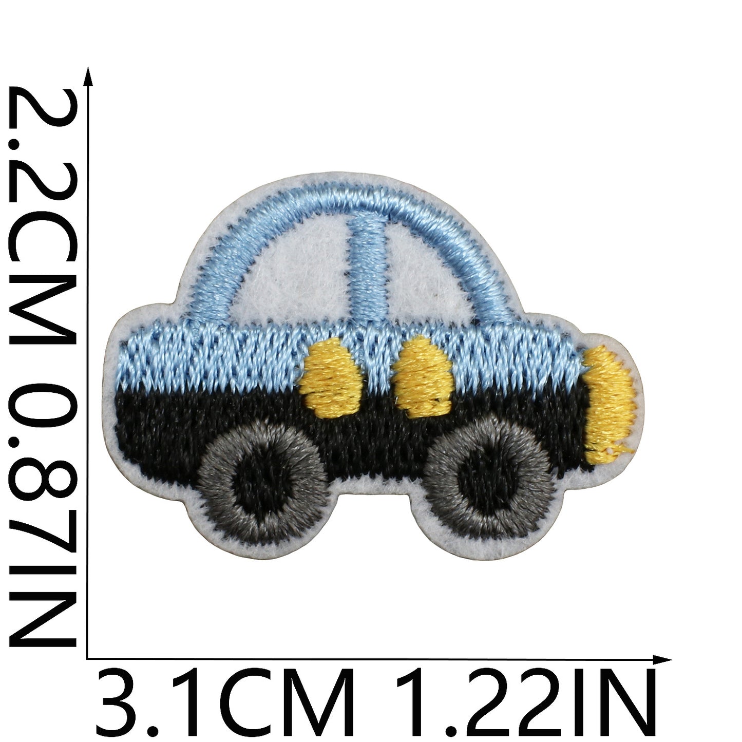 Iron-on Cute Mini Assorted Icon Embroidered Patch