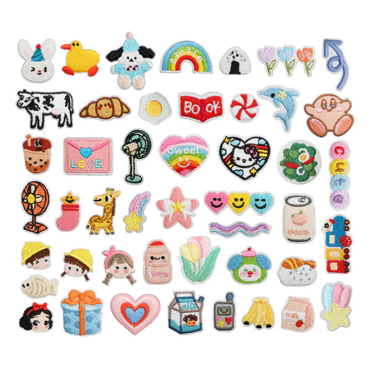 Iron-on Cute Mini Icon Embroidered Patch