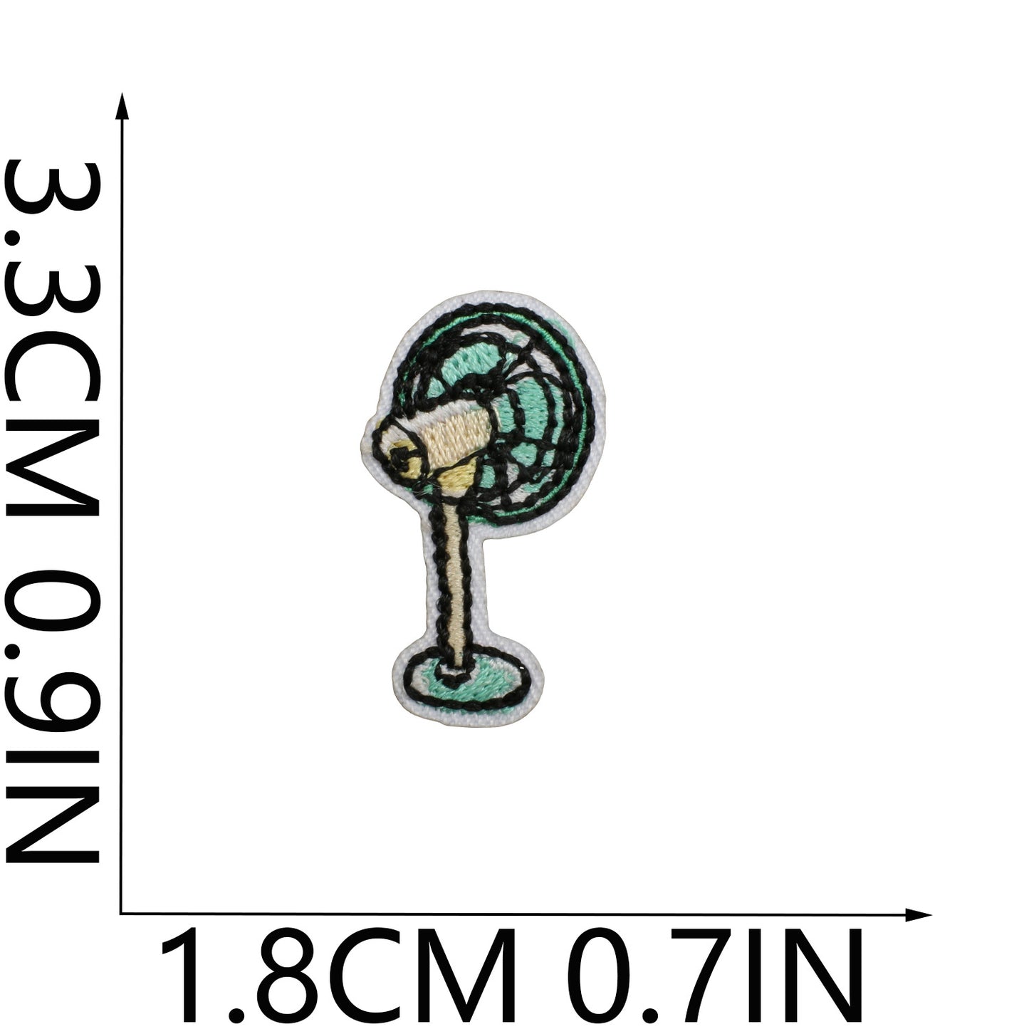 Iron-on Cute Mini Icon Embroidered Patch
