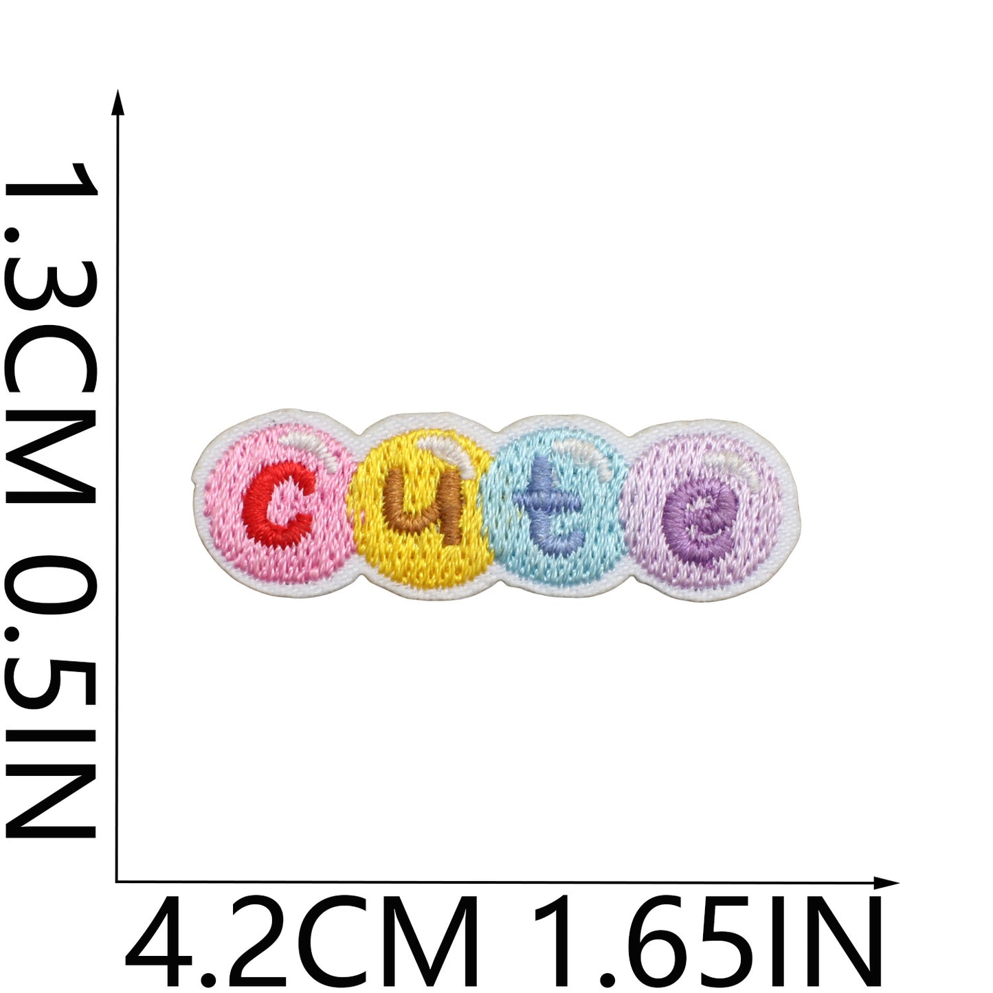 Iron-on Cute Mini Icon Embroidered Patch