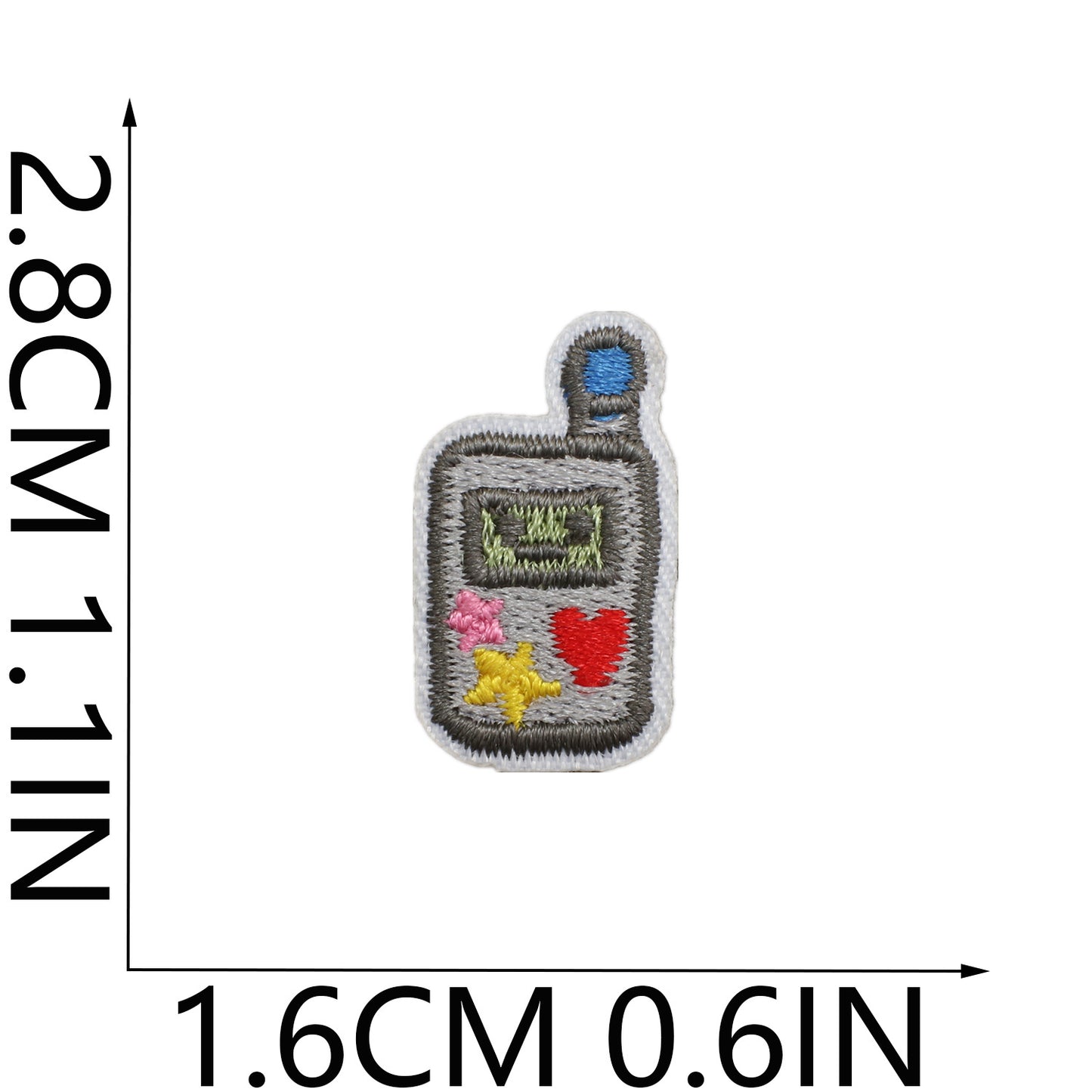 Iron-on Cute Mini Icon Embroidered Patch