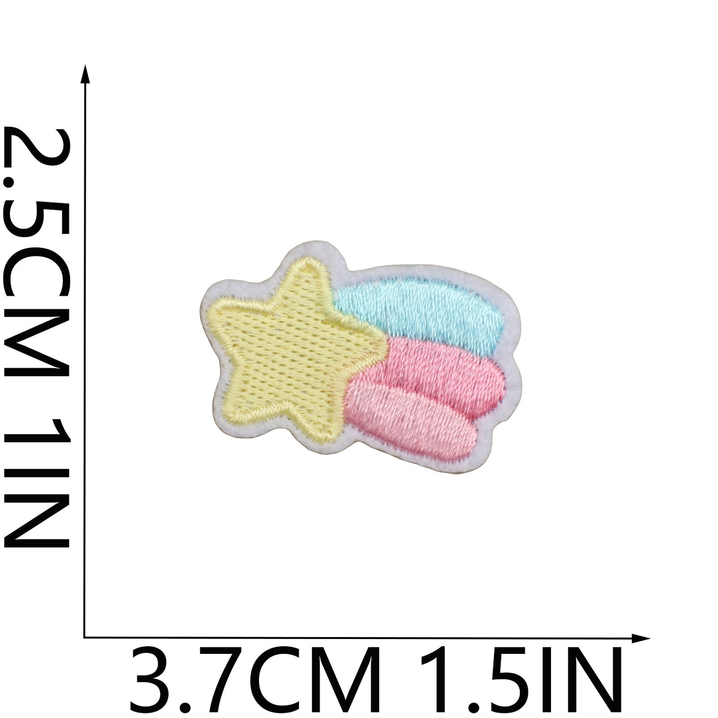 Iron-on Cute Mini Icon Embroidered Patch