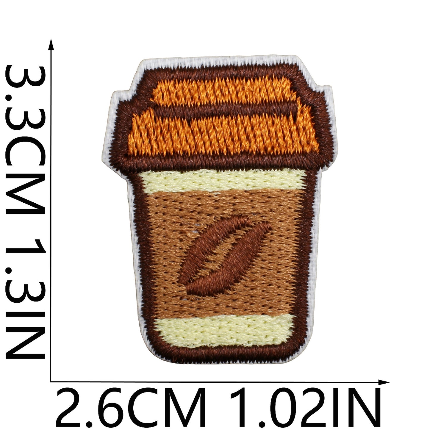 Iron-on Cute Mini Food Embroidered Patch