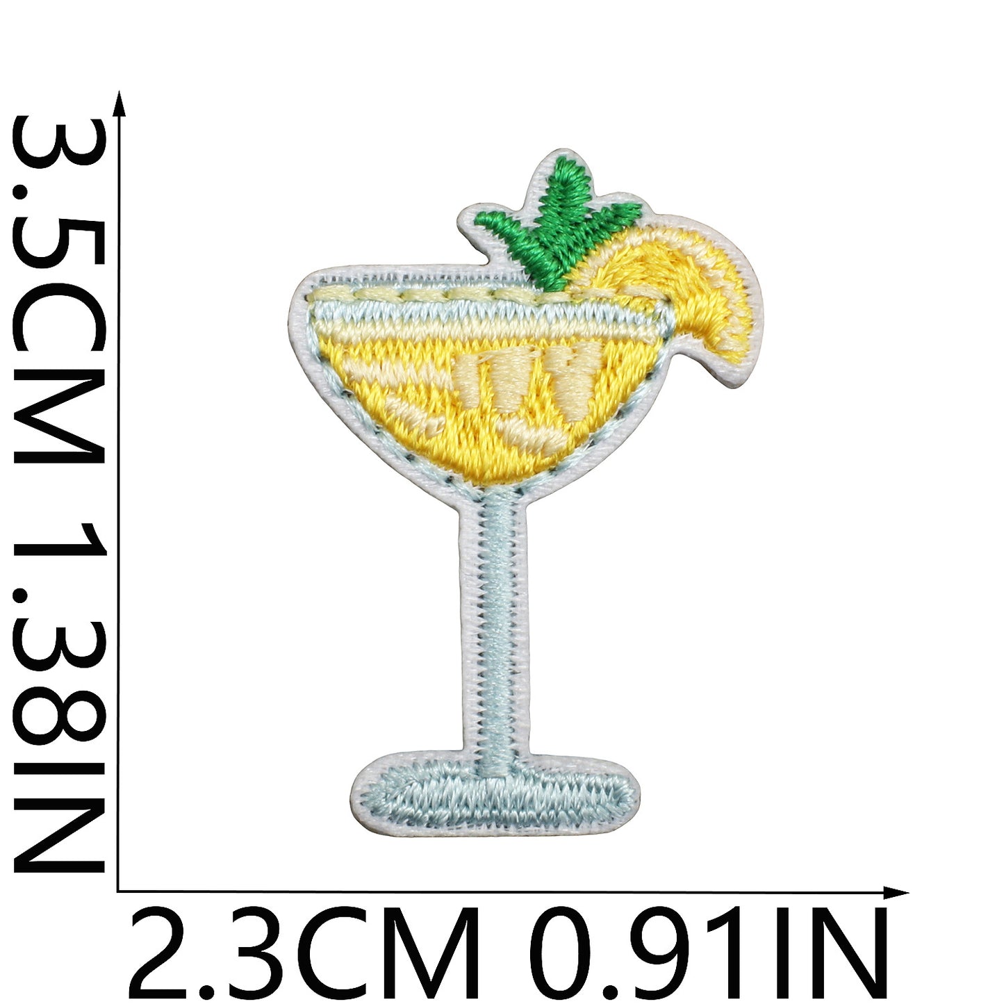 Iron-on Cute Mini Food Embroidered Patch
