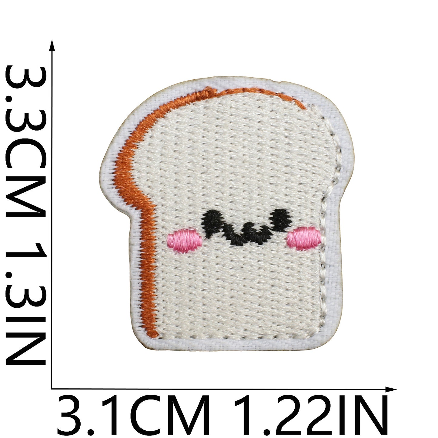 Iron-on Cute Mini Food Embroidered Patch