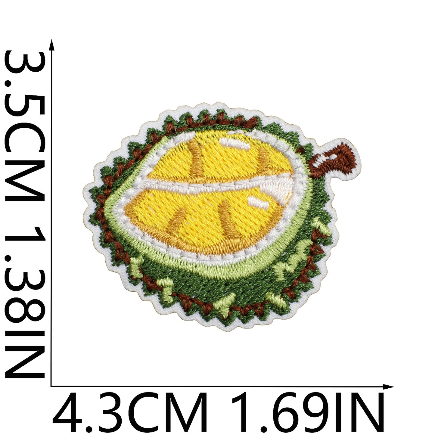 Iron-on Cute Mini Food Embroidered Patch