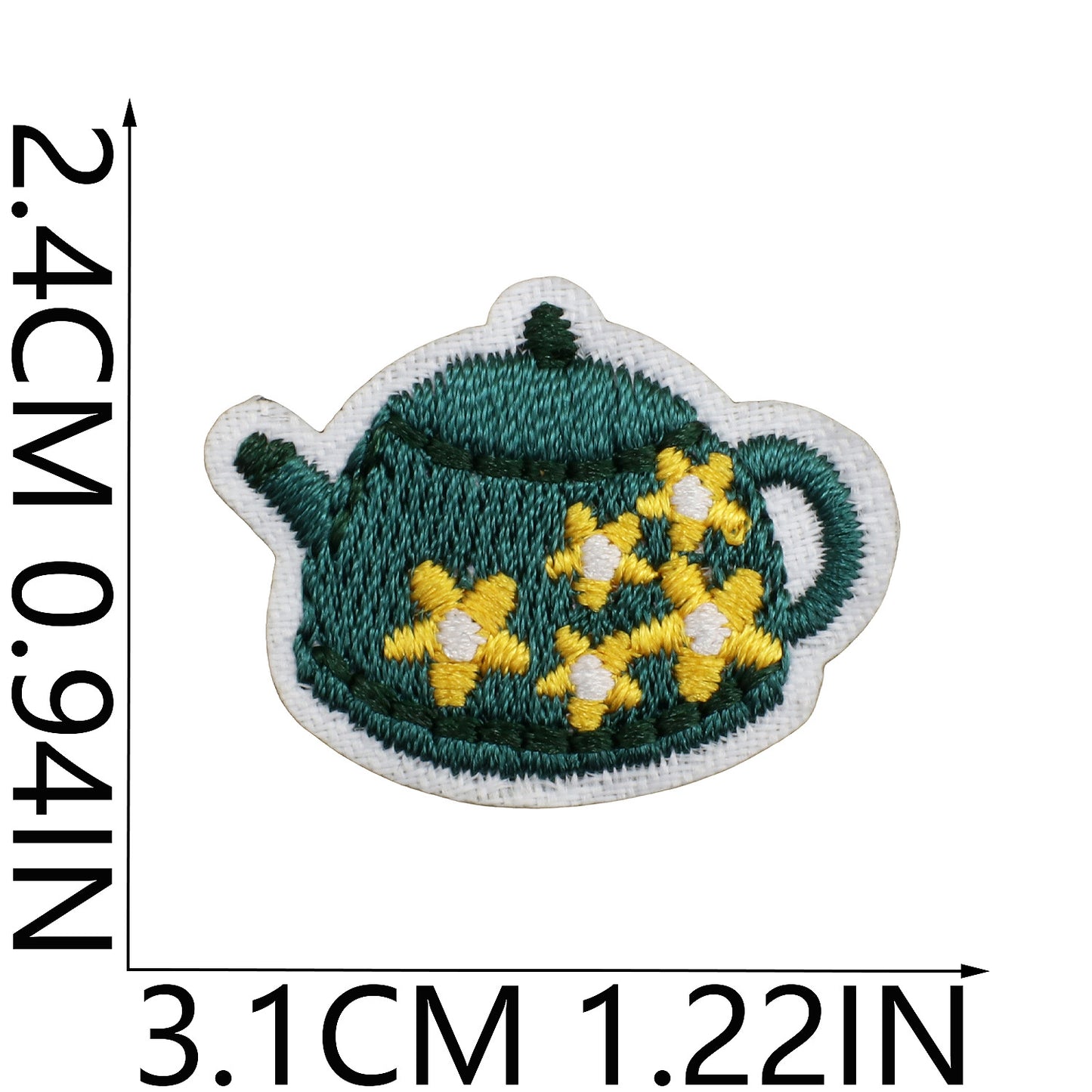 Iron-on Cute Mini Food Embroidered Patch