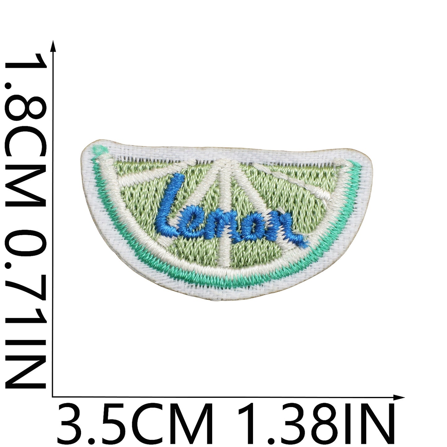 Iron-on Cute Mini Food Embroidered Patch
