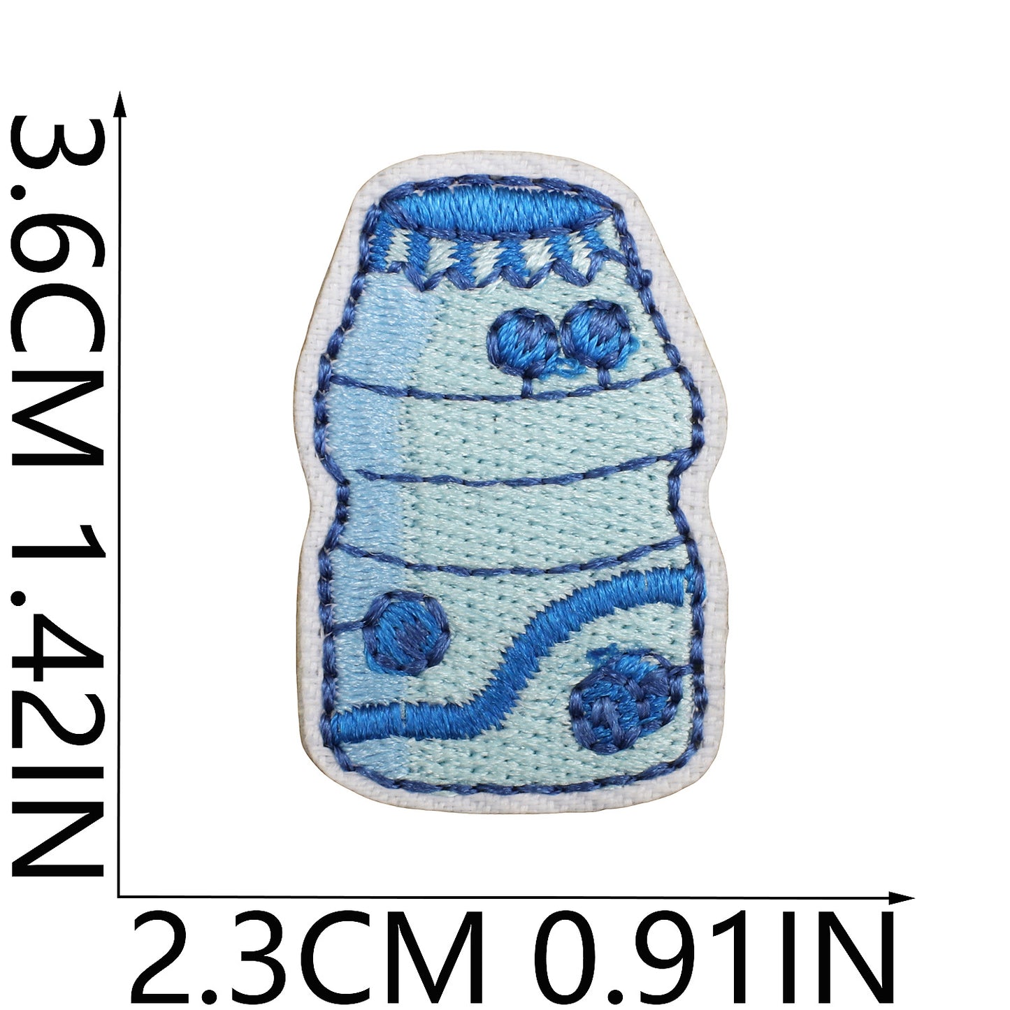Iron-on Cute Mini Food Embroidered Patch