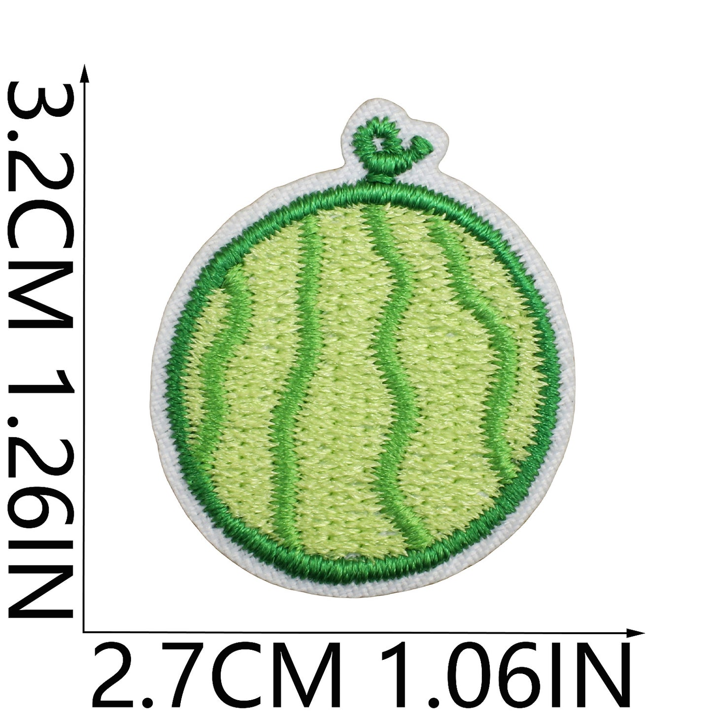 Iron-on Cute Mini Food Embroidered Patch