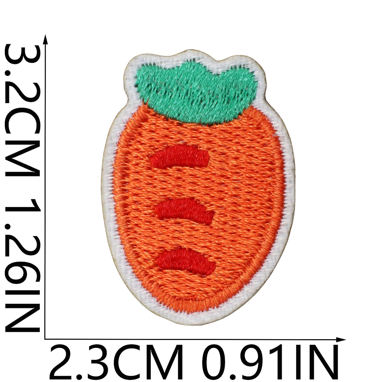 Iron-on Cute Mini Food Embroidered Patch