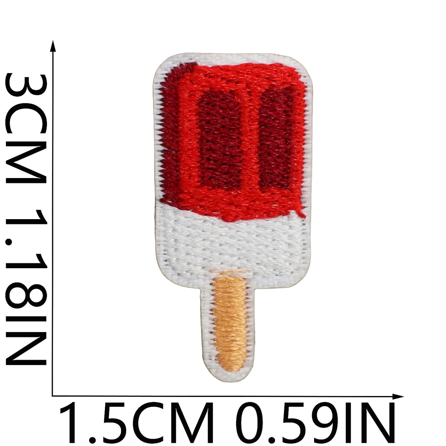 Iron-on Cute Mini Food Embroidered Patch