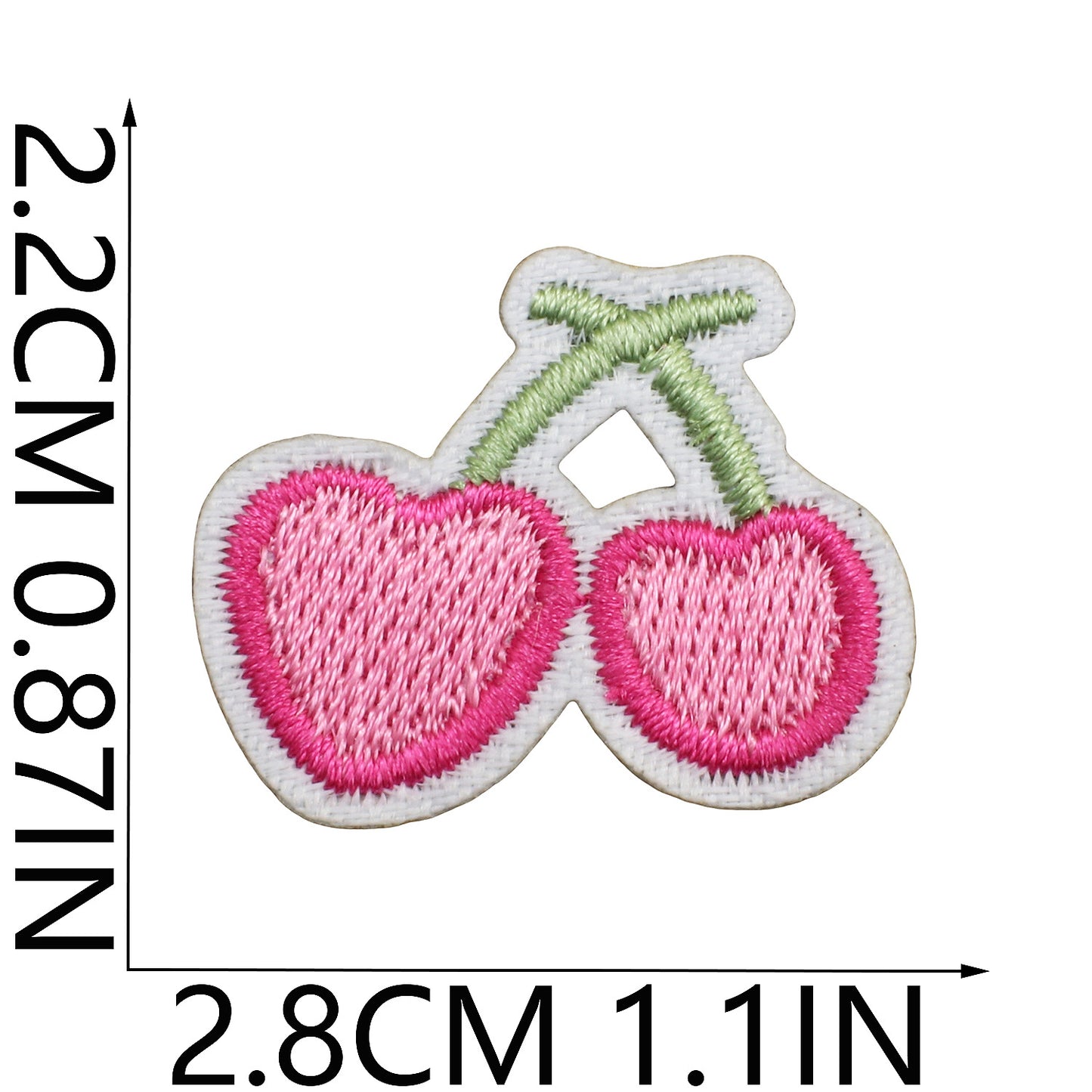 Iron-on Cute Mini Food Embroidered Patch
