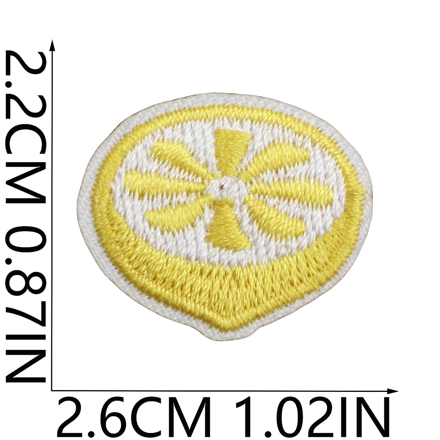 Iron-on Cute Mini Food Embroidered Patch