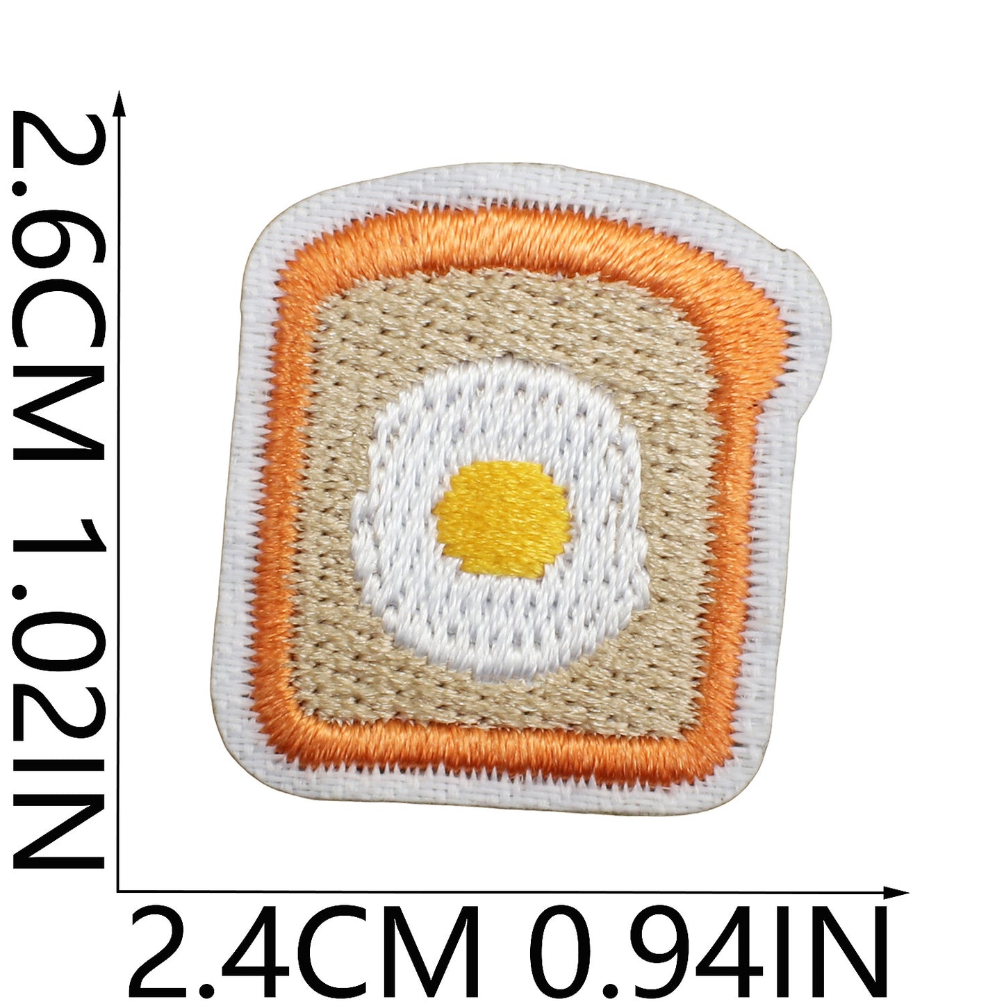 Iron-on Cute Mini Food Embroidered Patch